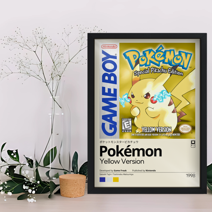 Quadro: Pokémon Yellow (1998) - Quadraê