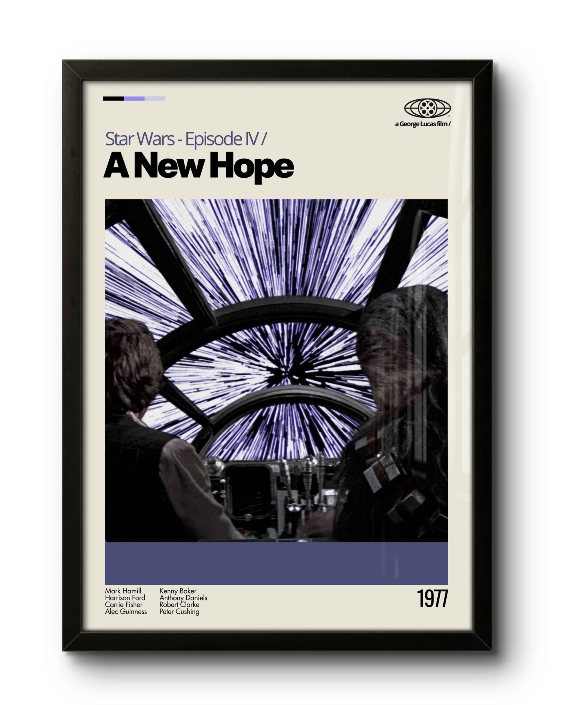 Quadro: Star Wars / Episódio IV (1977)