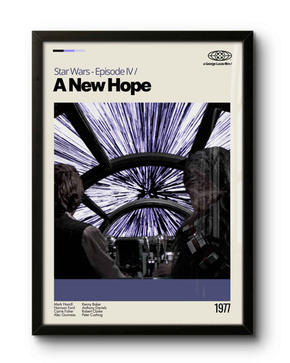 Quadro: Star Wars / Episódio IV (1977)