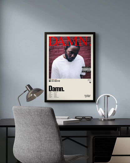 Quadro: Damn (2017) by Kendrick Lamar