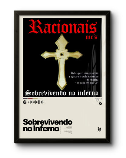 Quadro: Sobrevivendo no Inferno (1997) por Racionais MC's