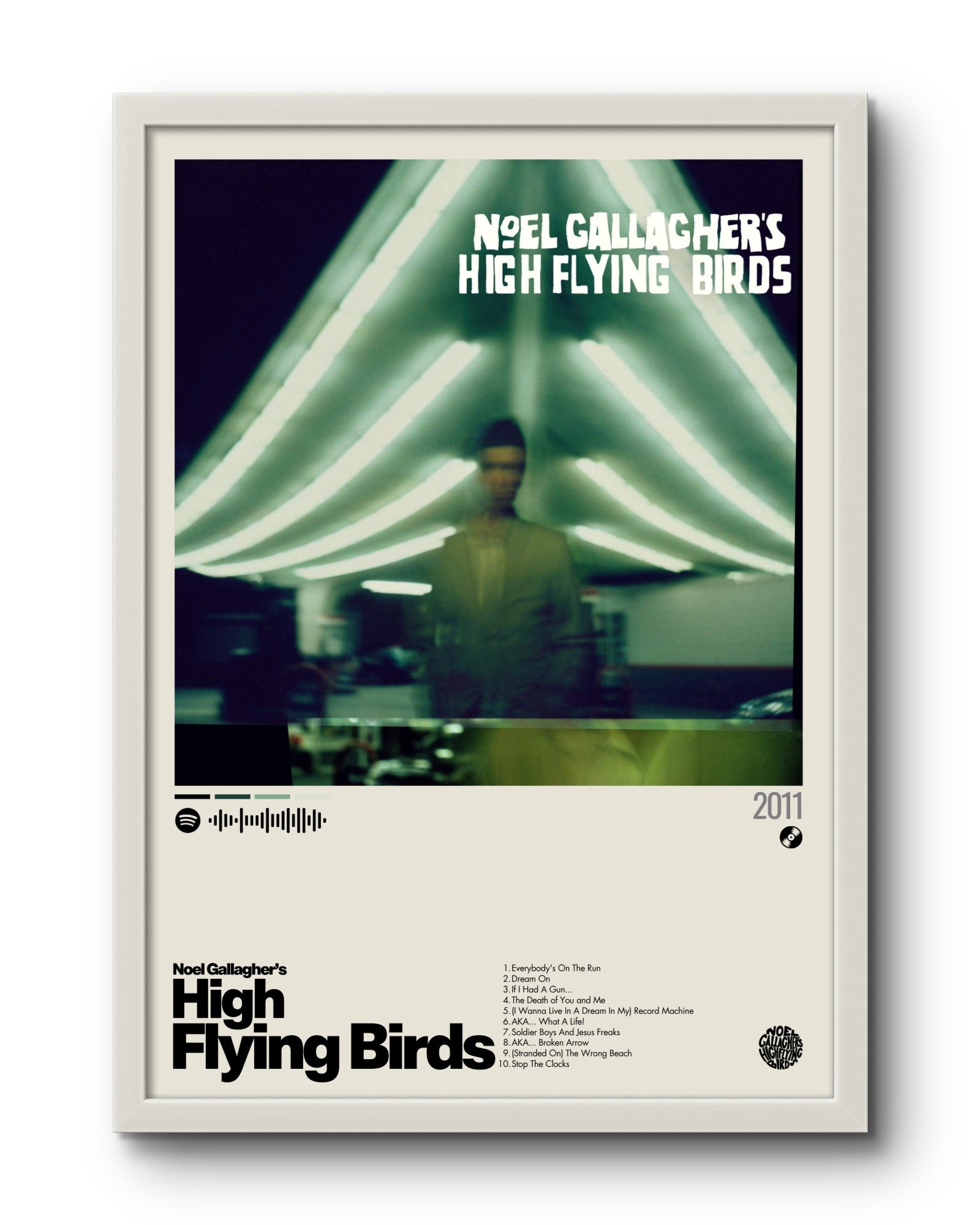 Quadro: Noel Gallagher's High Flying Birds (2011) by Noel Gallagher's High Flying Birds