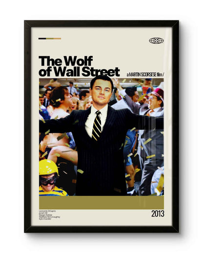 Quadro: O Lobo de Wall Street (2013) v3