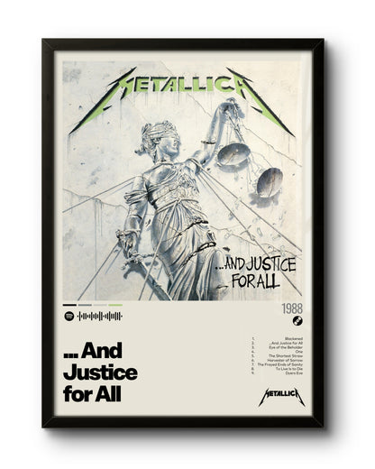 Quadro: ...And Justice for All (1988) by Metallica