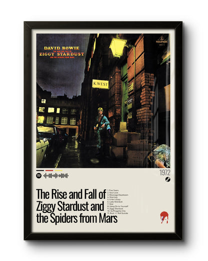 Quadro: The Rise and Fall of Ziggy Stardust and the Spiders from Mars (1972) by David Bowie