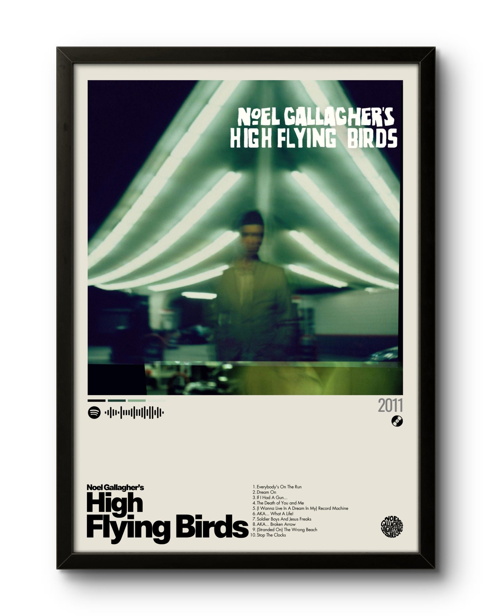 Quadro: Noel Gallagher's High Flying Birds (2011) by Noel Gallagher's High Flying Birds
