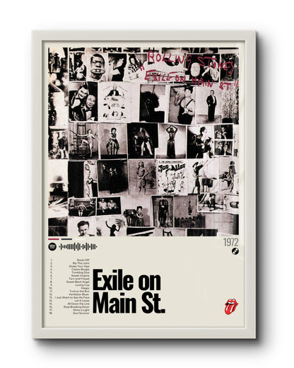 Quadro: Exile on Main St. (1972) by The Rolling Stones