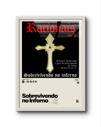 Quadro: Sobrevivendo no Inferno (1997) por Racionais MC's