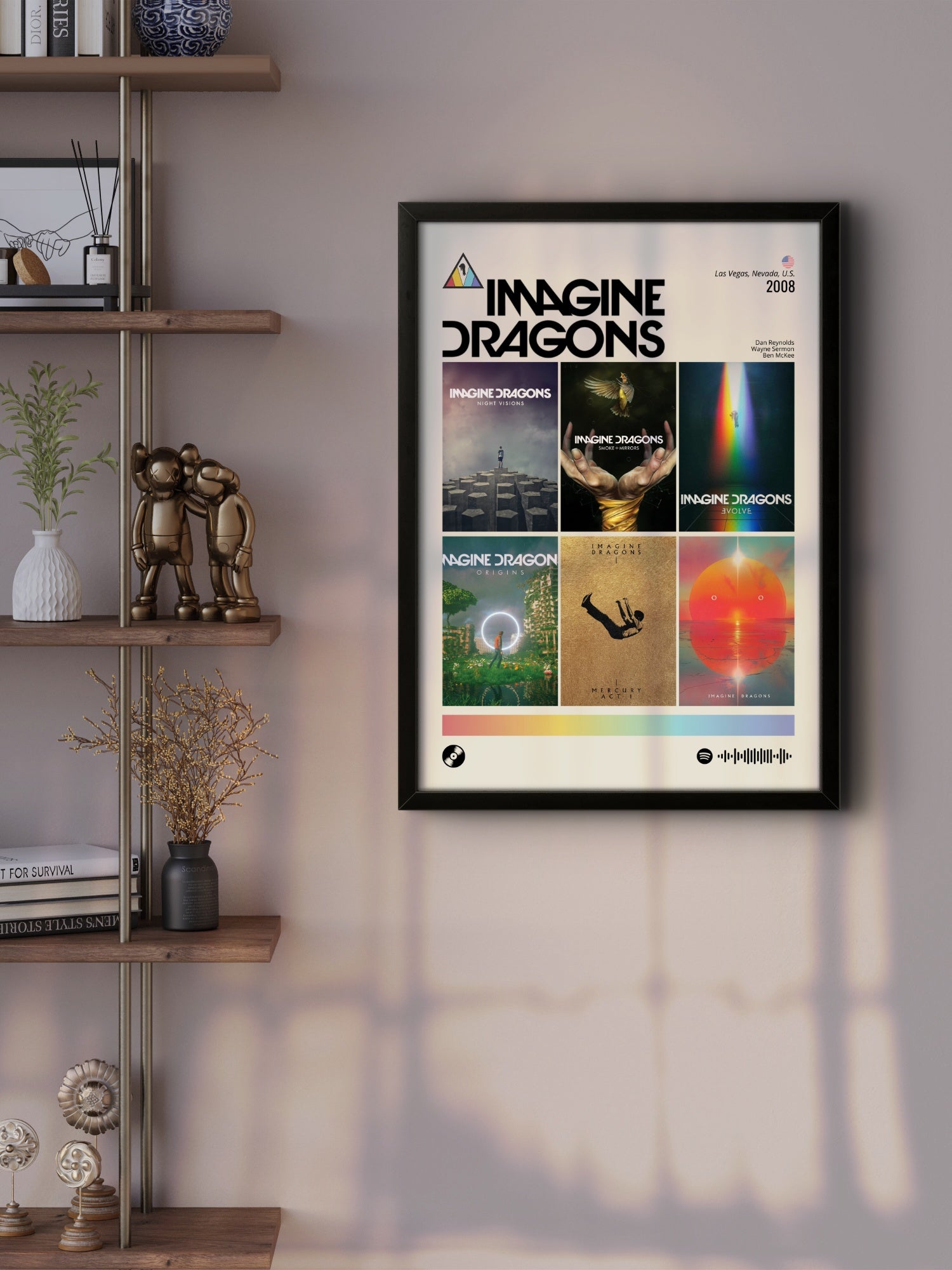 Quadro: Imagine Dragons / Discografia (2008)