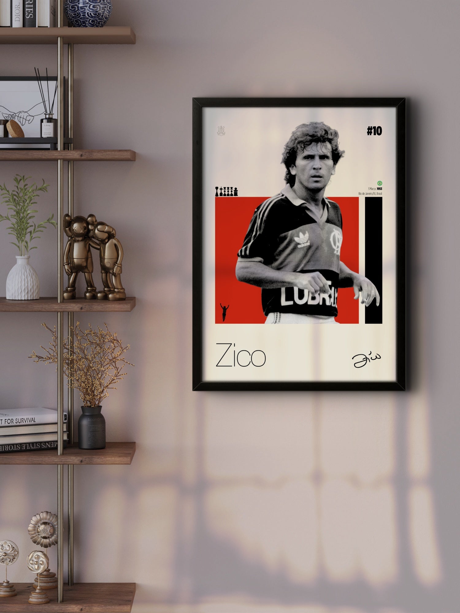 Quadro: Zico (CRF)