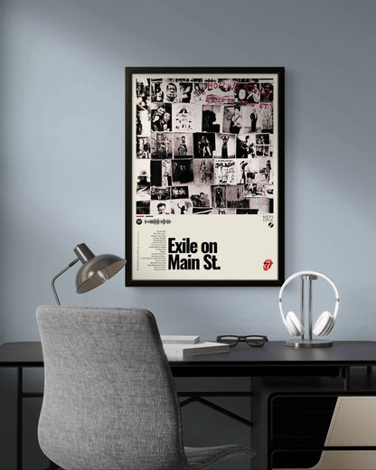 Quadro: Exile on Main St. (1972) by The Rolling Stones