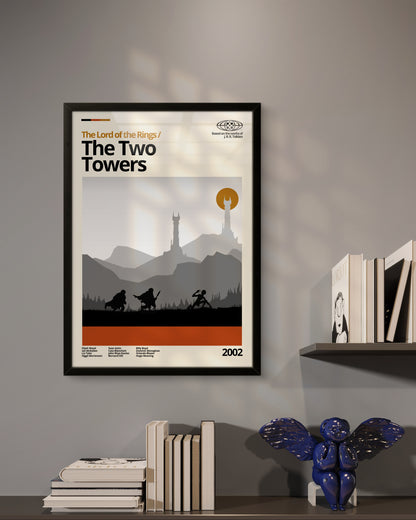 Quadro: O Senhor dos Anéis / As Duas Torres (2002)