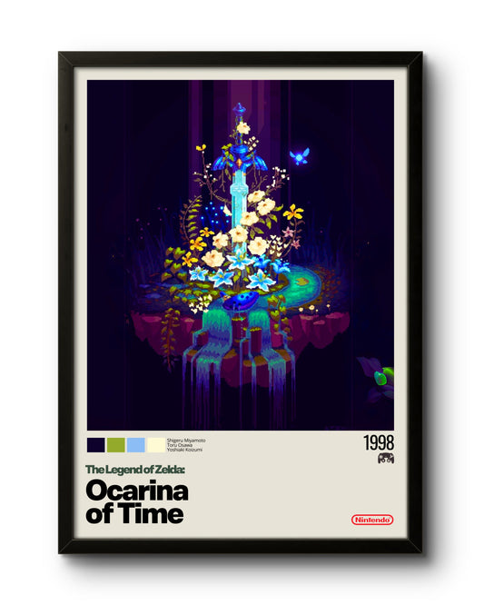 Quadro: The Legend of Zelda: Ocarina of Time (1998) v3
