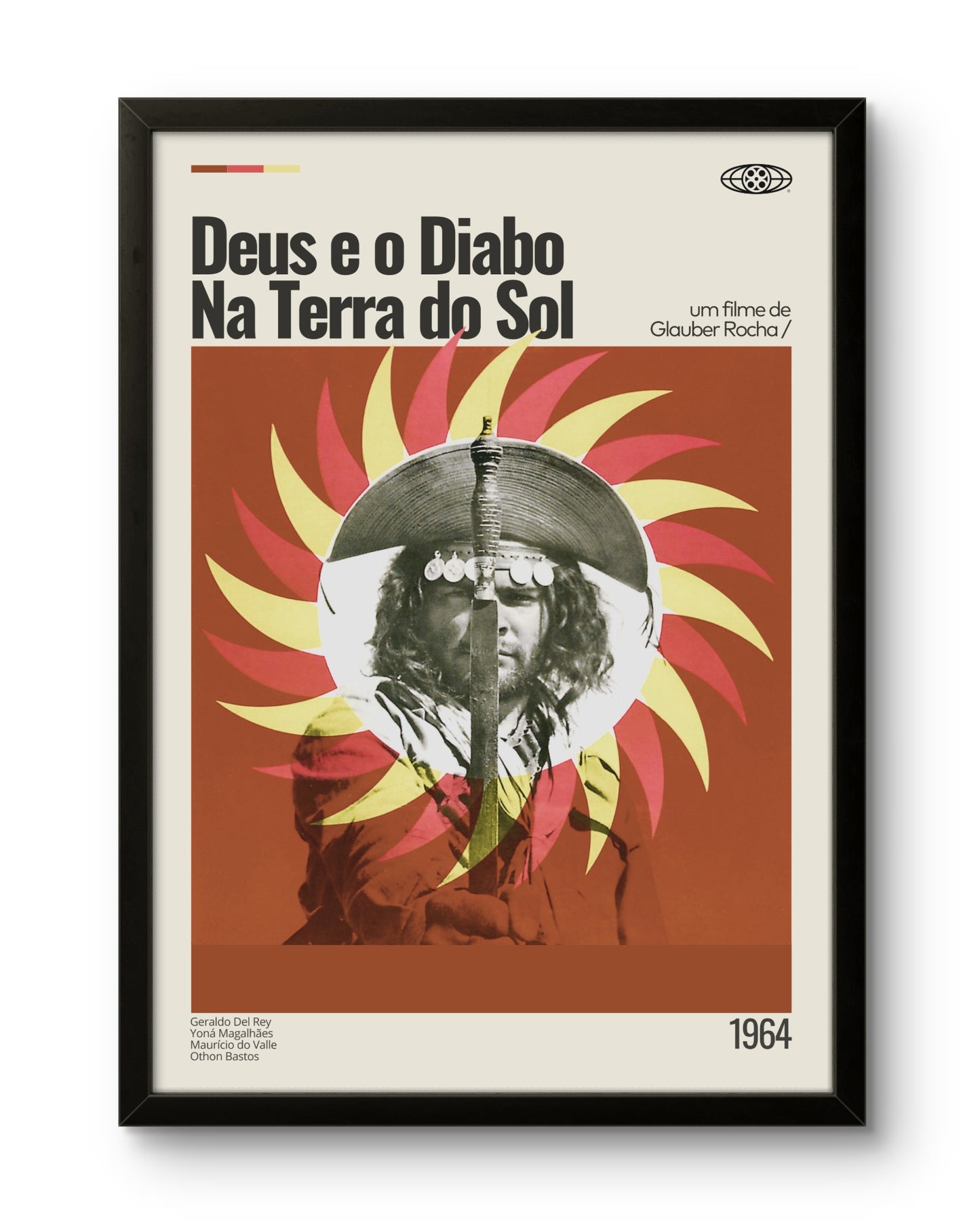 Quadro: Deus e o Diabo Na Terra do Sol (1964) v2
