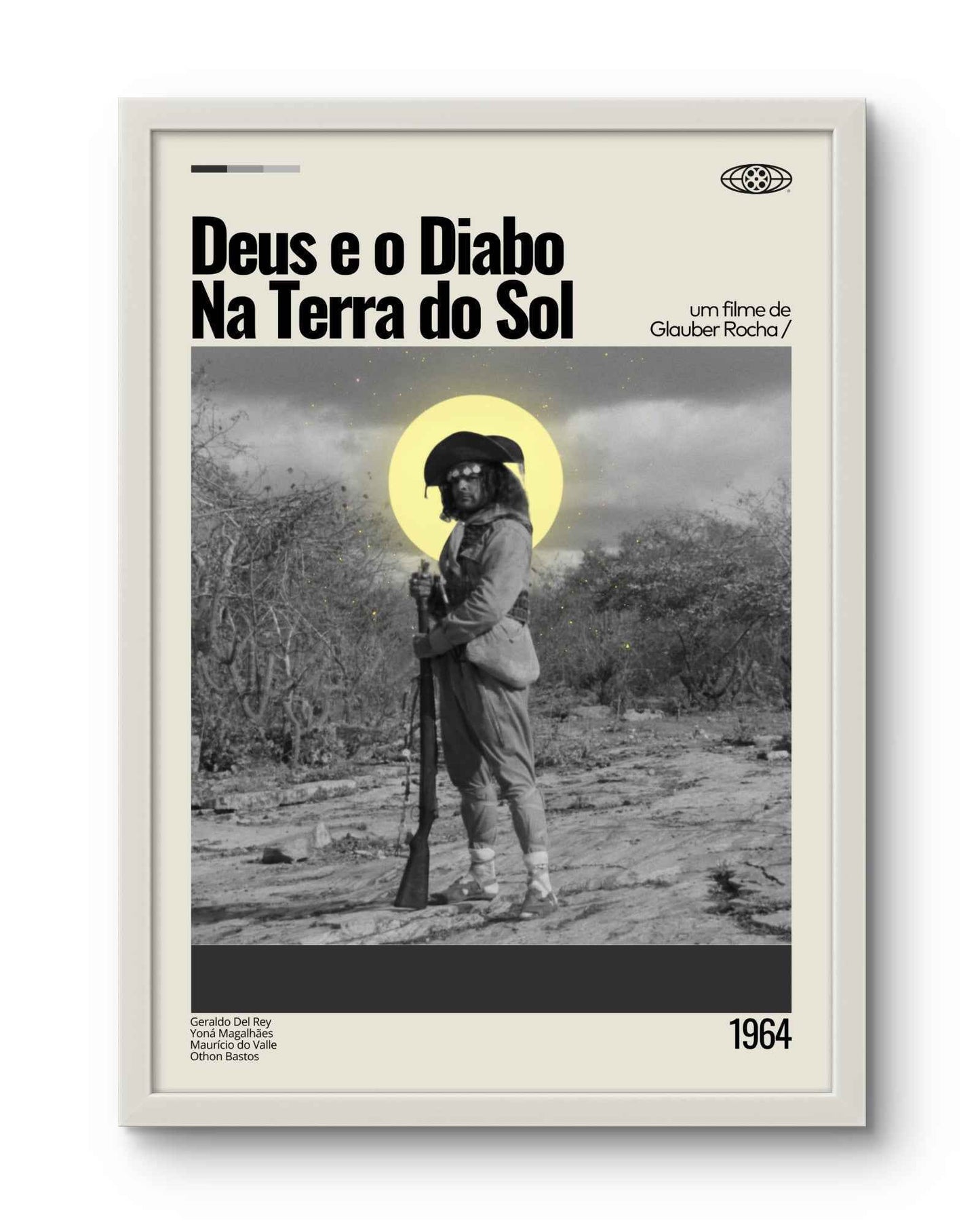 Quadro: Deus e o Diabo Na Terra do Sol (1964) v2