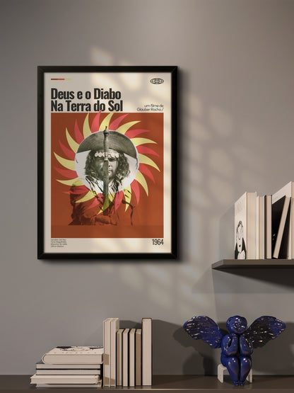 Quadro: Deus e o Diabo Na Terra do Sol (1964) v2