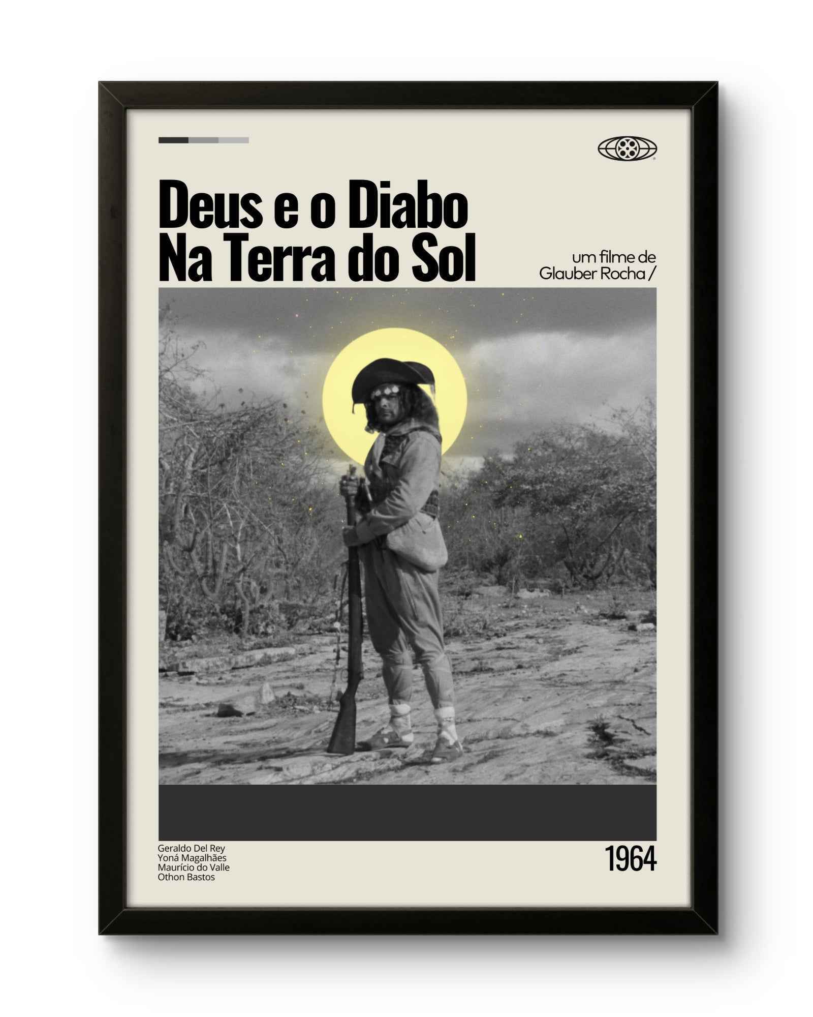 Quadro: Deus e o Diabo Na Terra do Sol (1964) v2