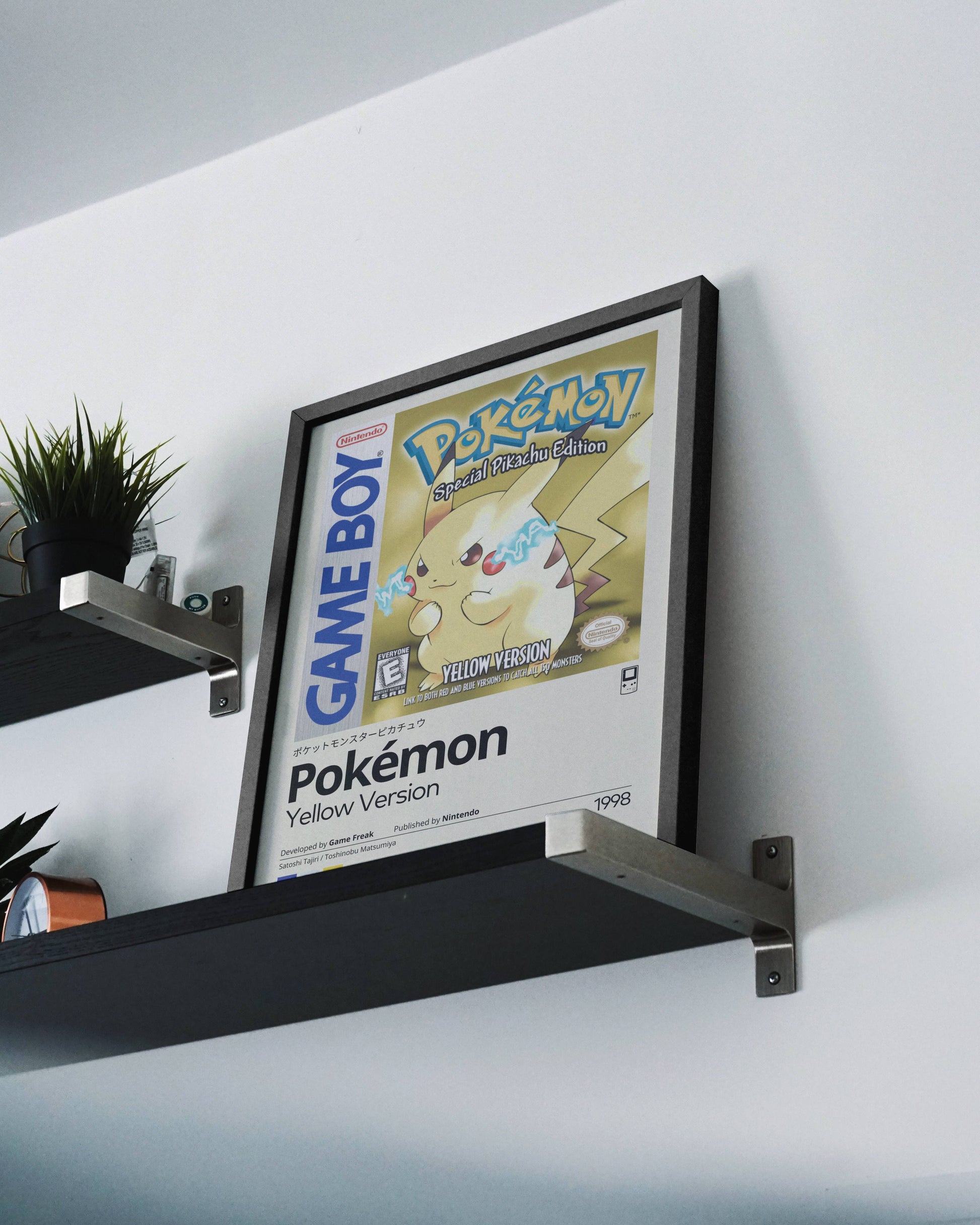 Quadro: Pokémon Yellow (1998) - Quadraê