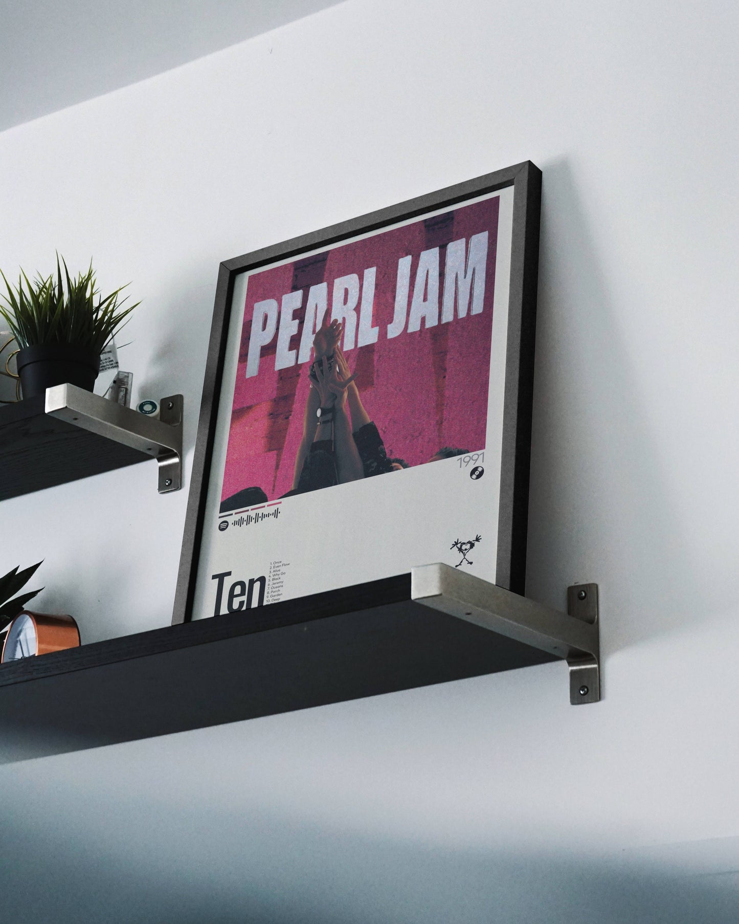 Quadro: Ten (1991) by Pearl Jam - Quadraê