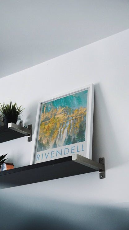 Quadro: Rivendell / Valfenda (O Senhor dos Anéis)