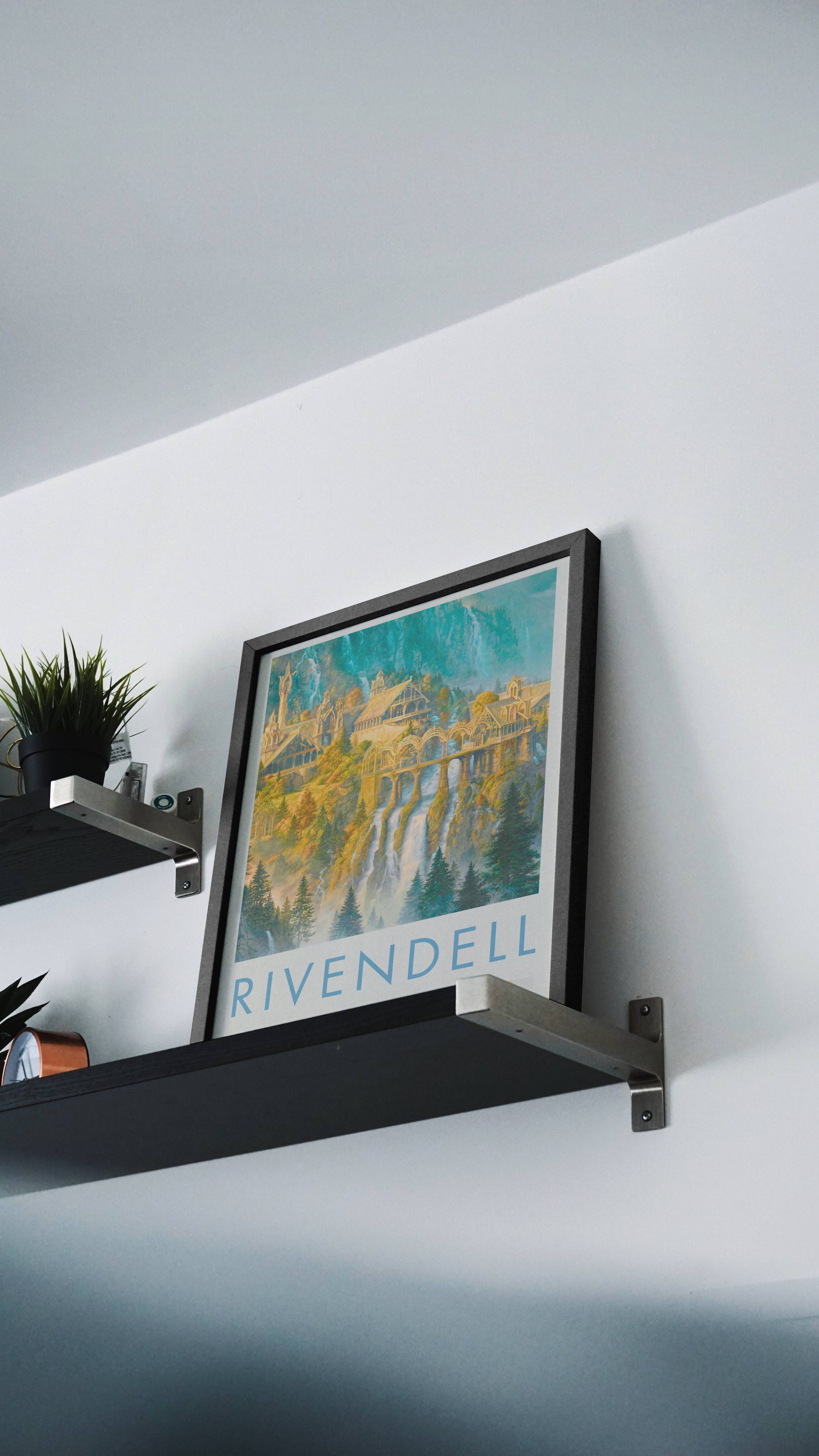 Quadro: Rivendell / Valfenda (O Senhor dos Anéis)