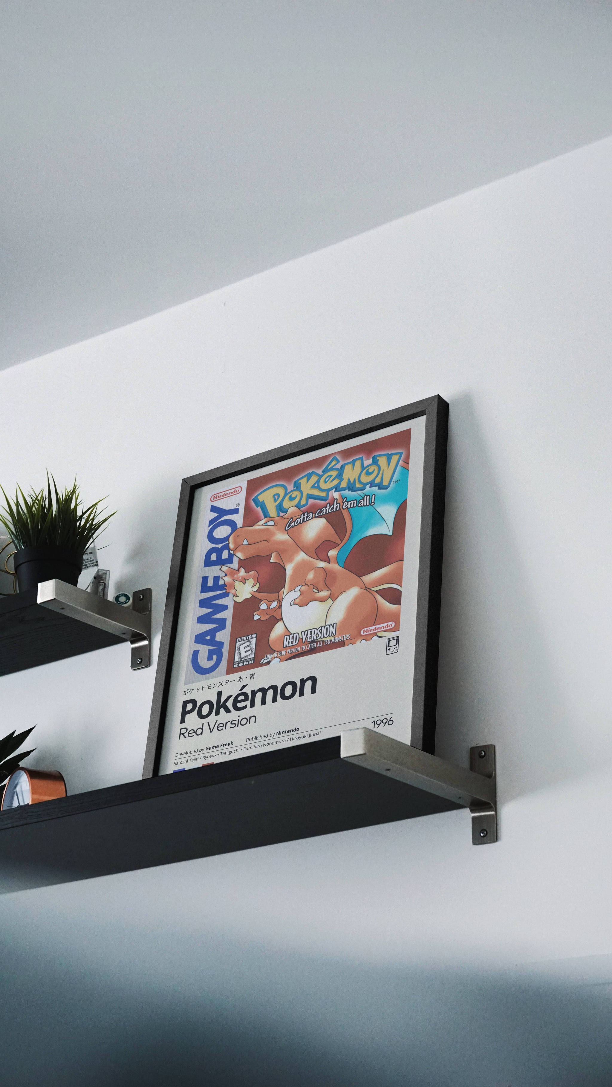 Quadro: Pokémon Red (1996) - Quadraê