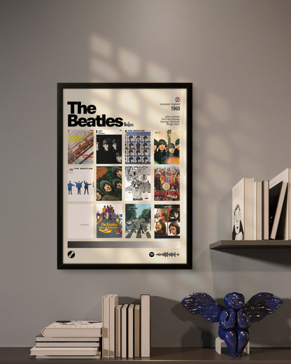 Quadro: The Beatles / Discografia (1960)
