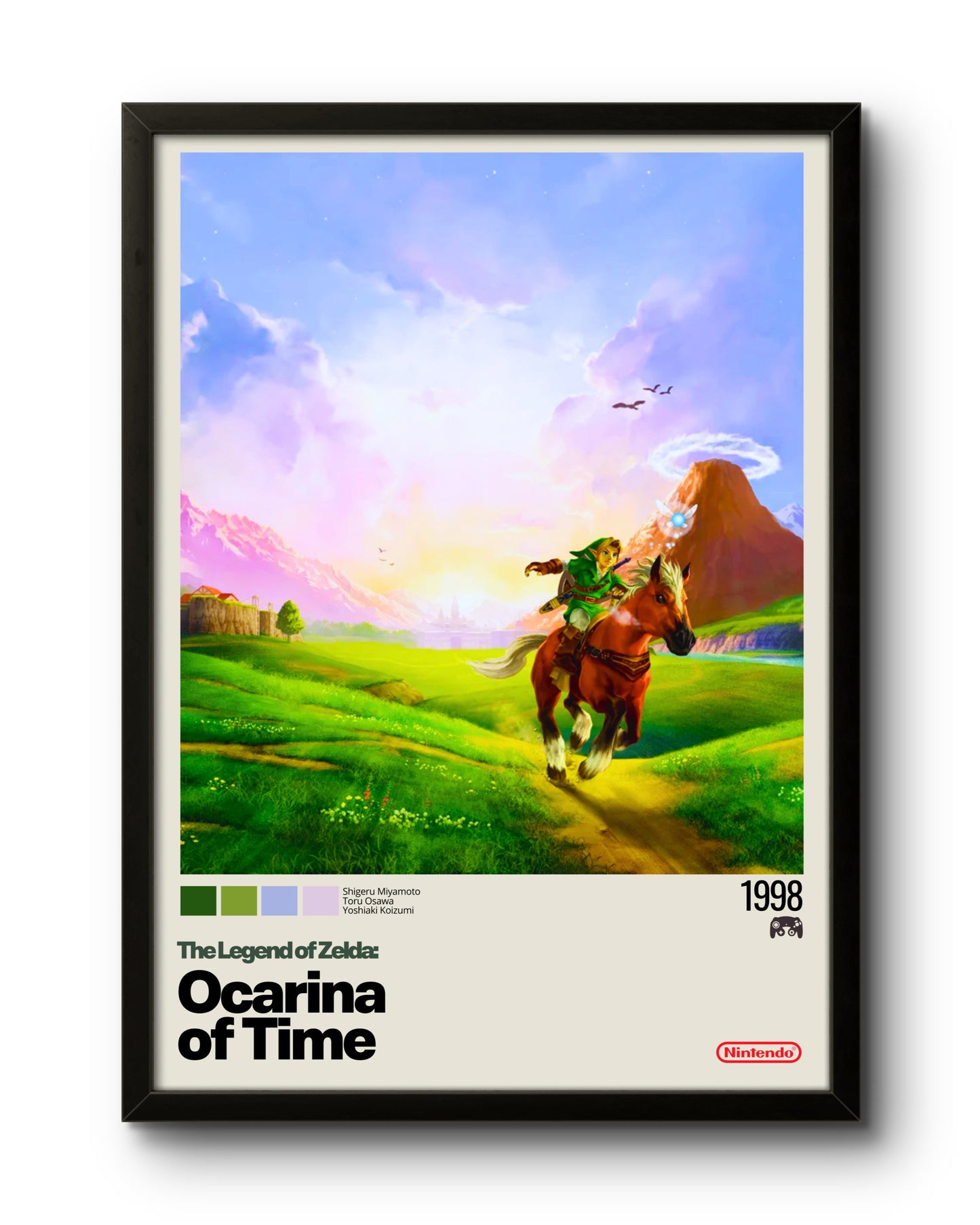 Quadro: The Legend of Zelda: Ocarina of Time (1998)