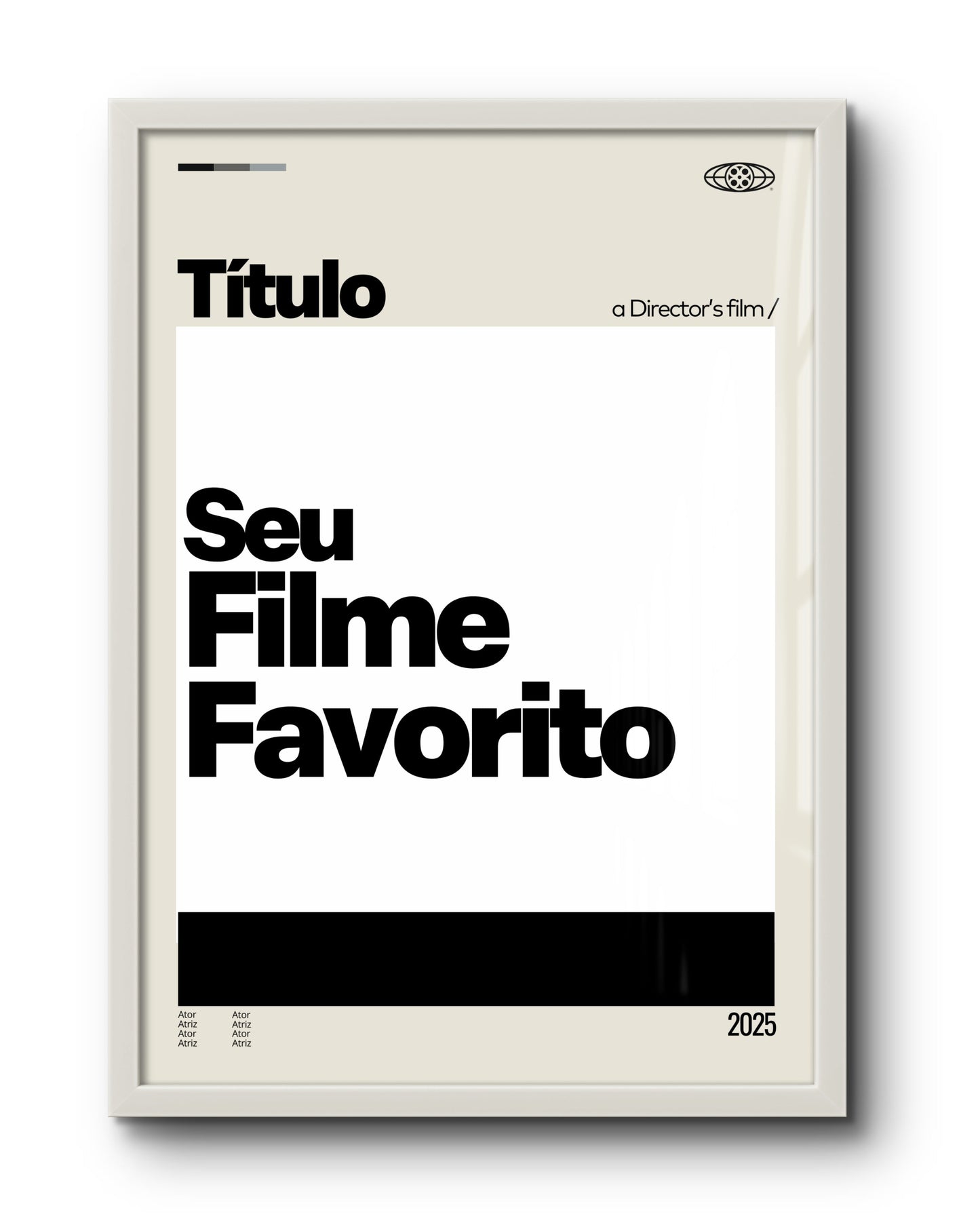 Quadro: PERSONALIZE Seu Filme (2025)
