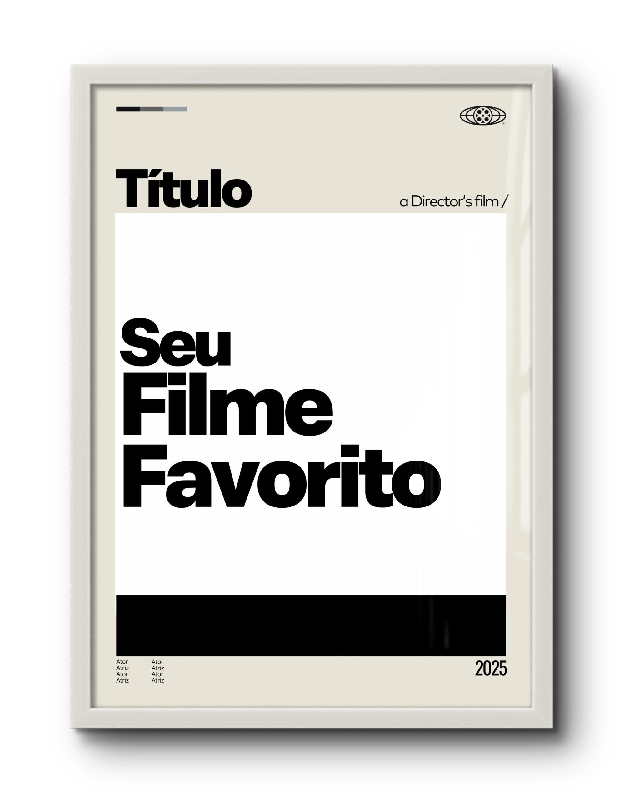 Quadro: PERSONALIZE Seu Filme (2025)