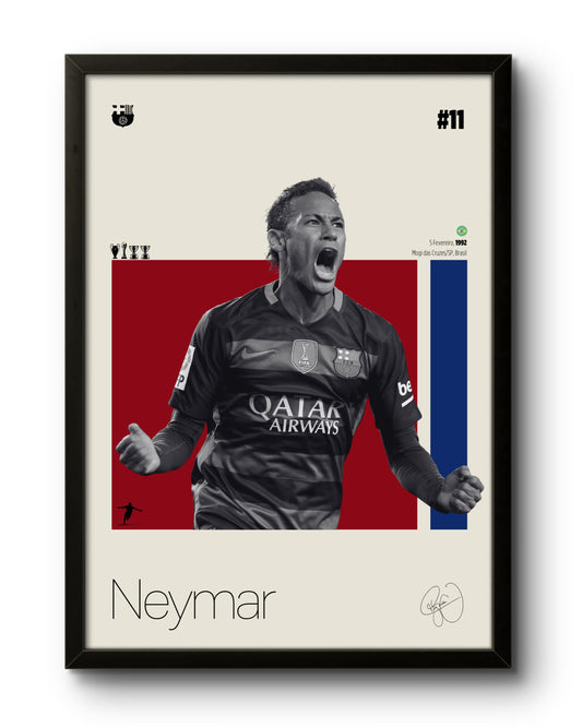 Quadro: Neymar Jr. (FCB)