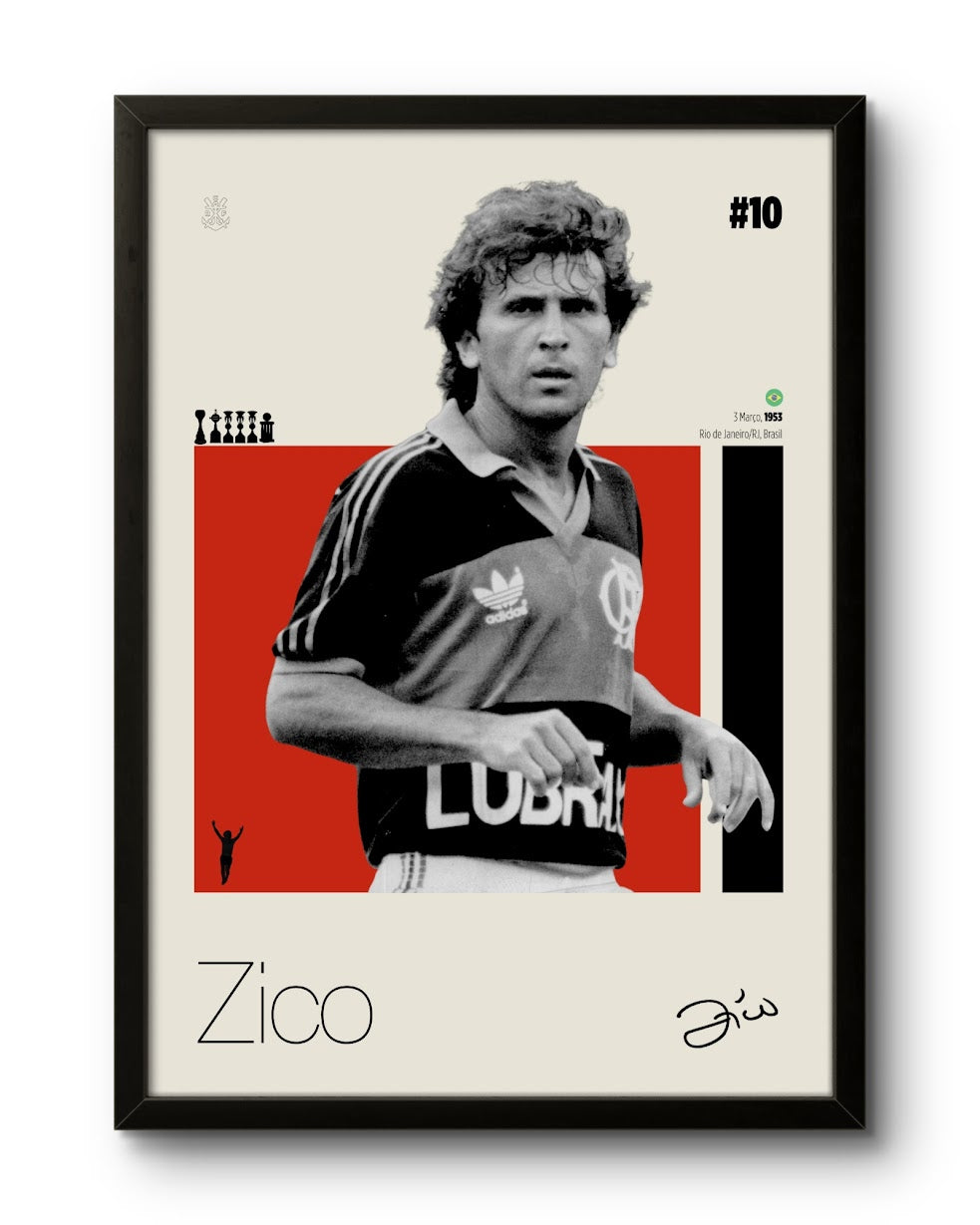 Quadro: Zico (CRF)