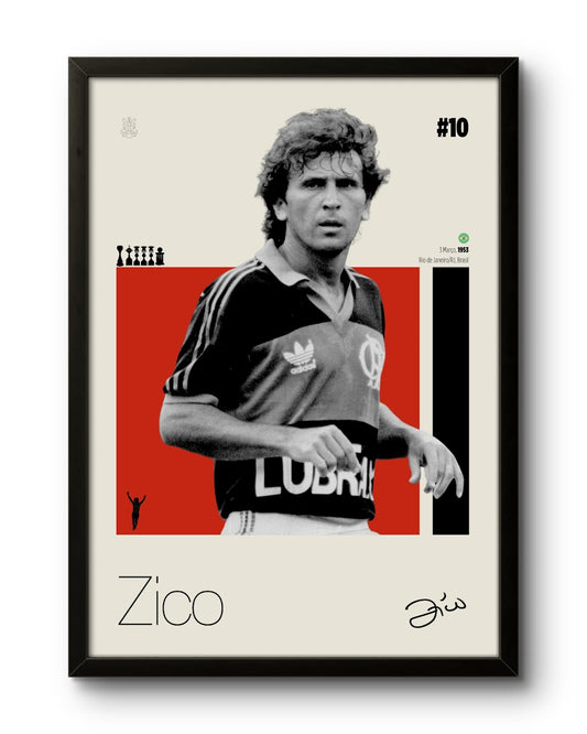 Quadro: Zico (CRF)