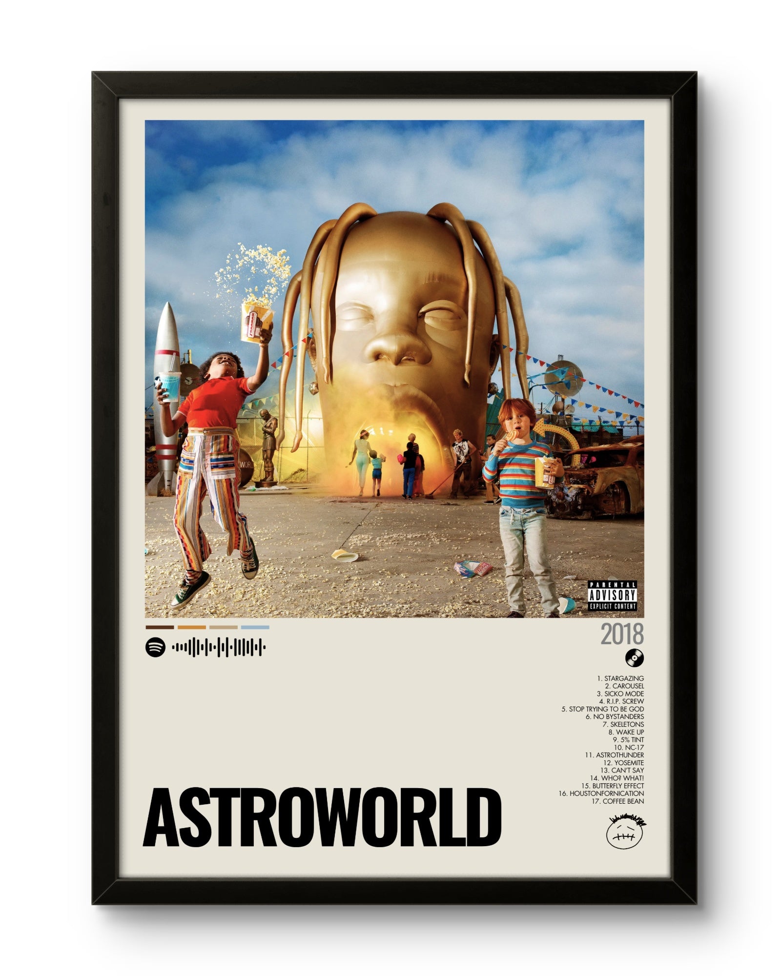 Quadro: Astroworld (2018) por Travis Scott