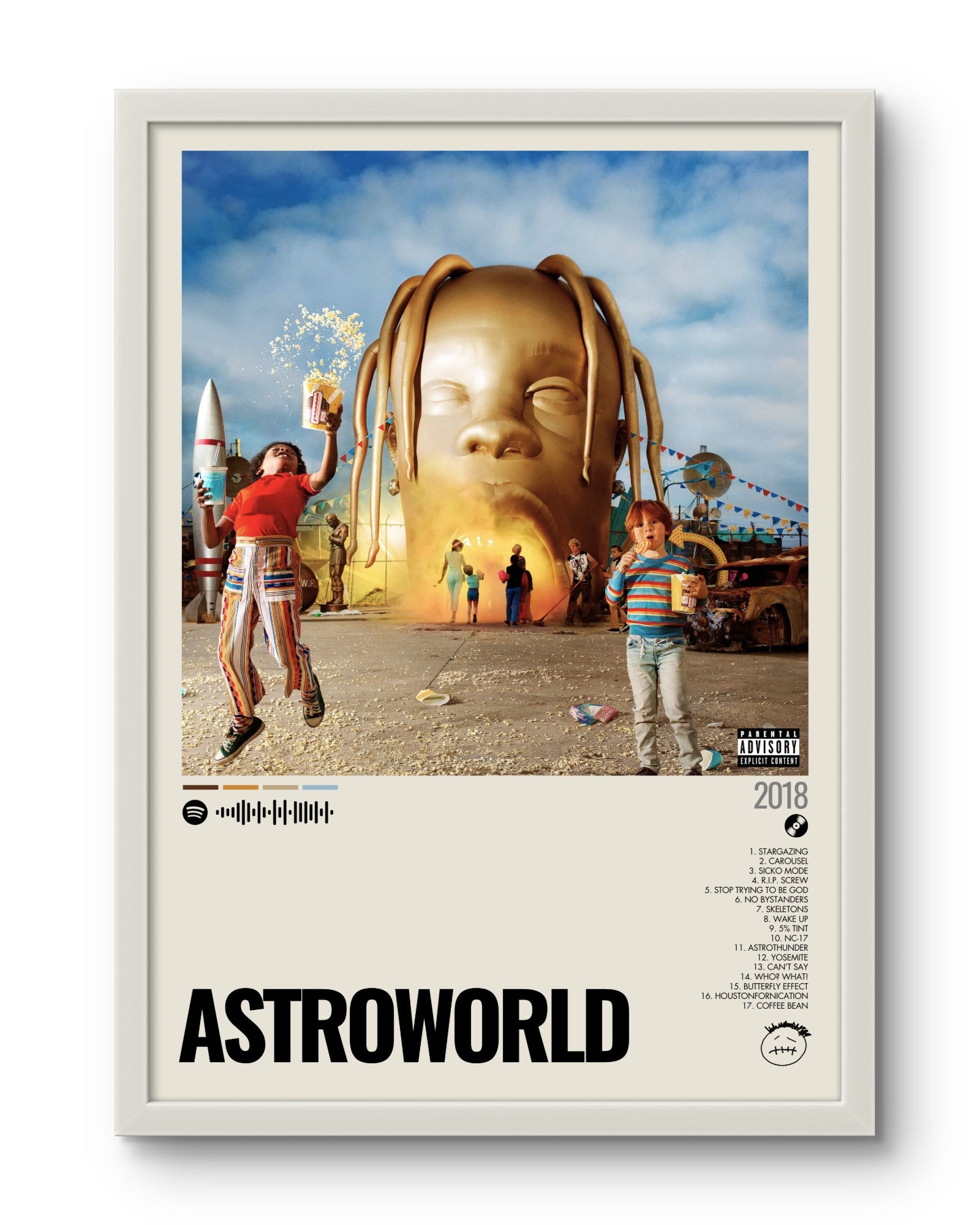 Quadro: Astroworld (2018) por Travis Scott
