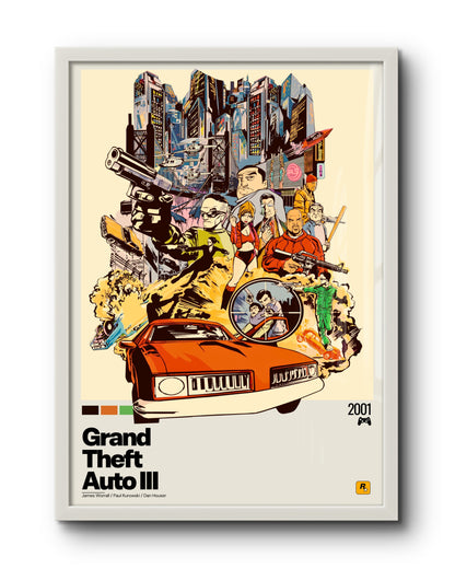 Quadro: Grand Theft Auto III / GTA III (2001)