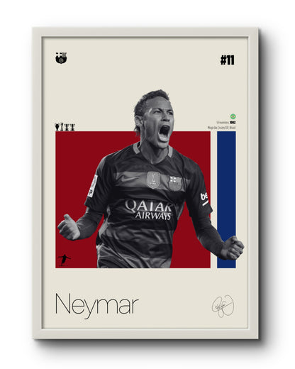 Quadro: Neymar Jr. (FCB)