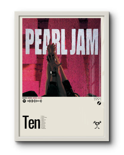 Quadro: Ten (1991) by Pearl Jam