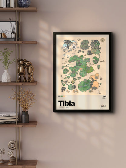 Quadro: Mapa Tibia (2009)