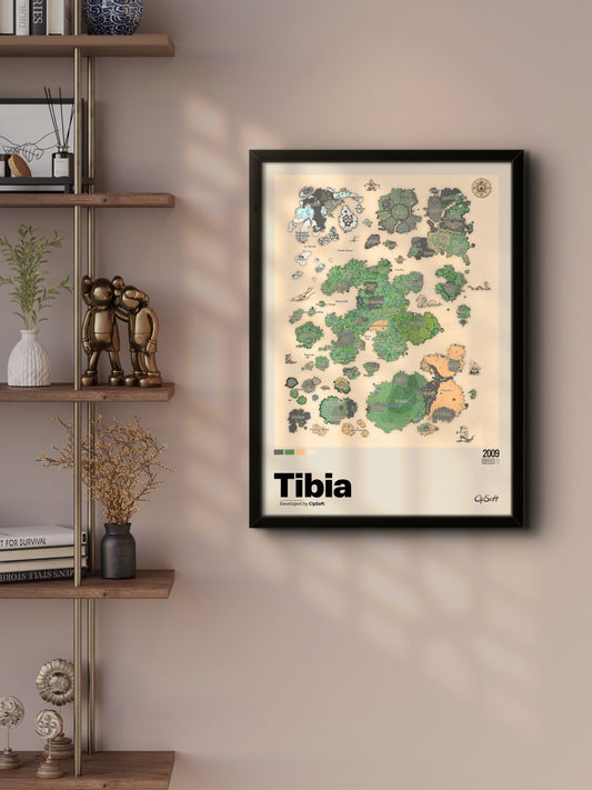 Quadro: Mapa Tibia (2009)