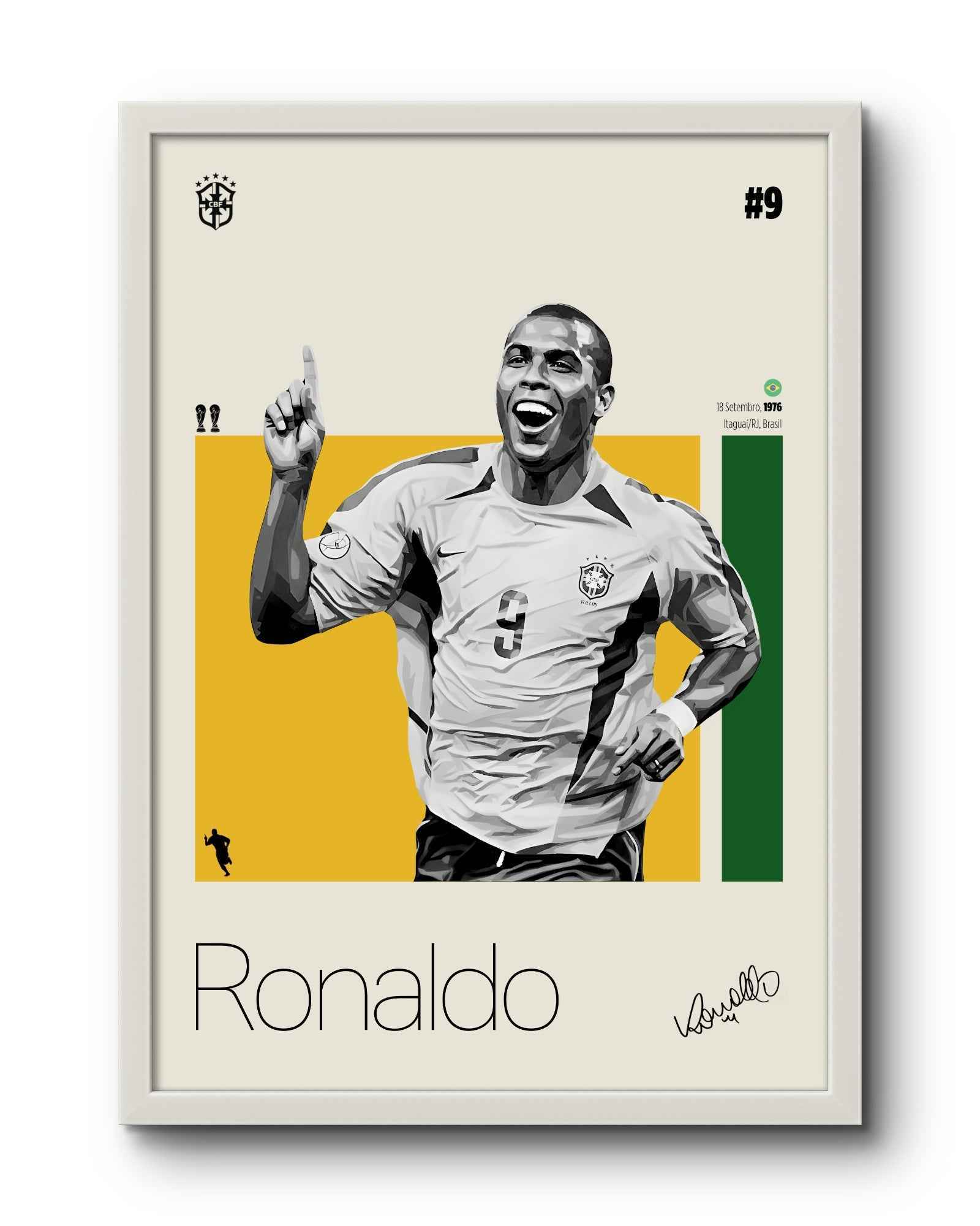 Quadro: Pelé (Brasil)
