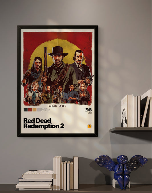Quadro: Red Dead Redemption 2 (2018) v6
