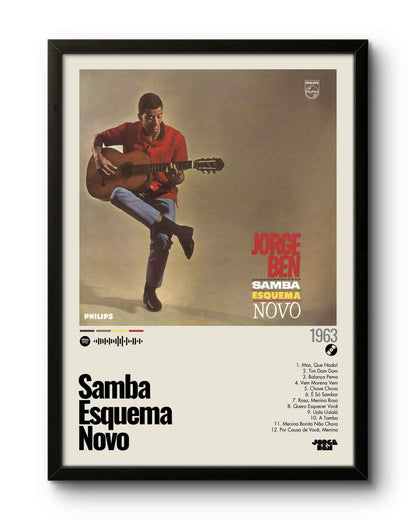 Quadro: Samba Esquema Novo (1963) por Jorge Ben