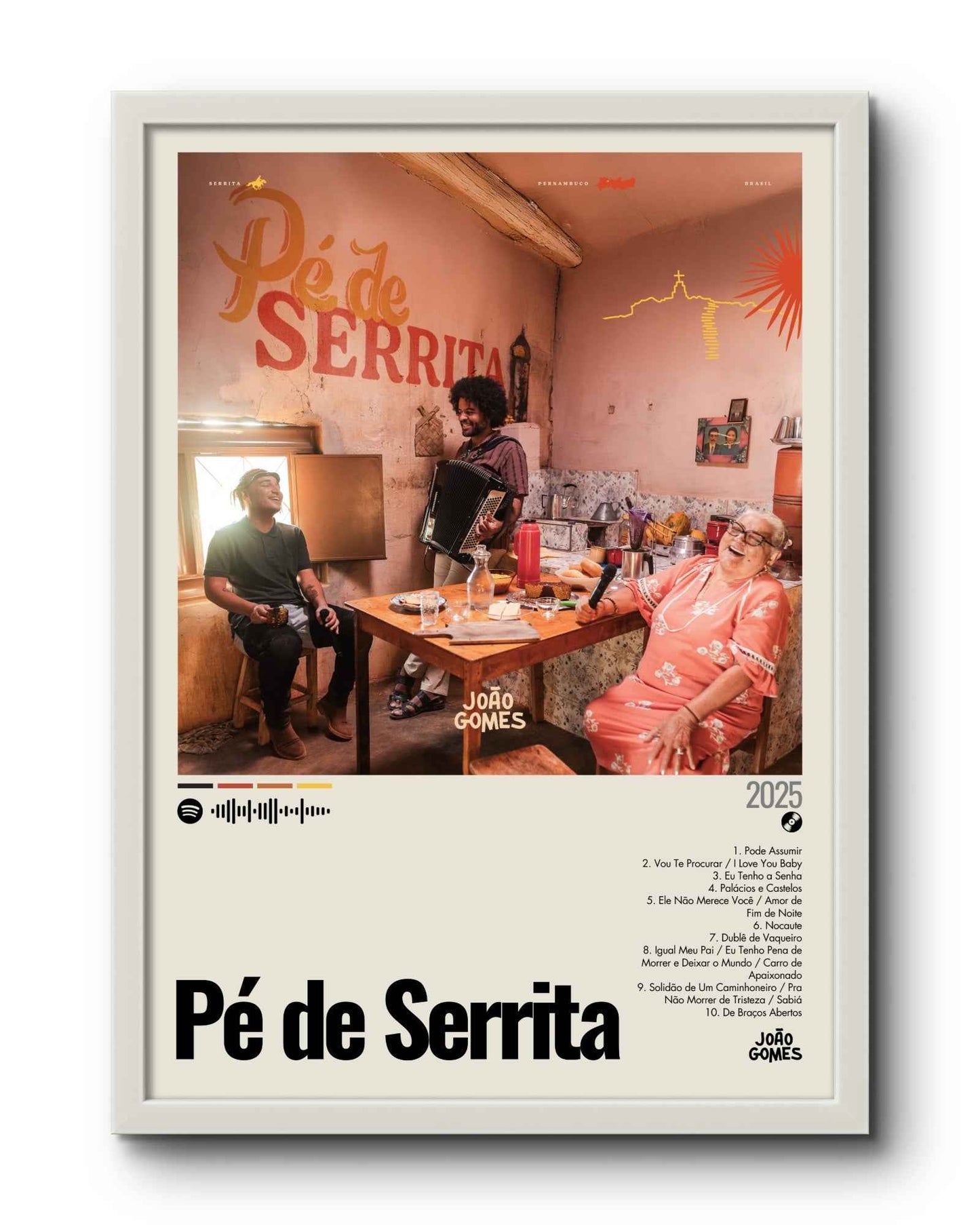 Quadro: Pé de Serrita (2025) por João Gomes