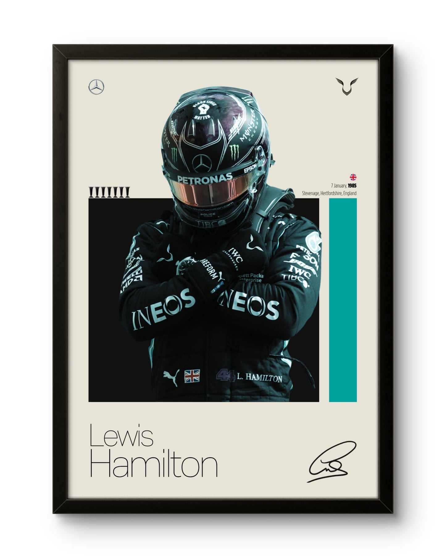 Quadro: Lewis Hamilton / Mercedes (F1)