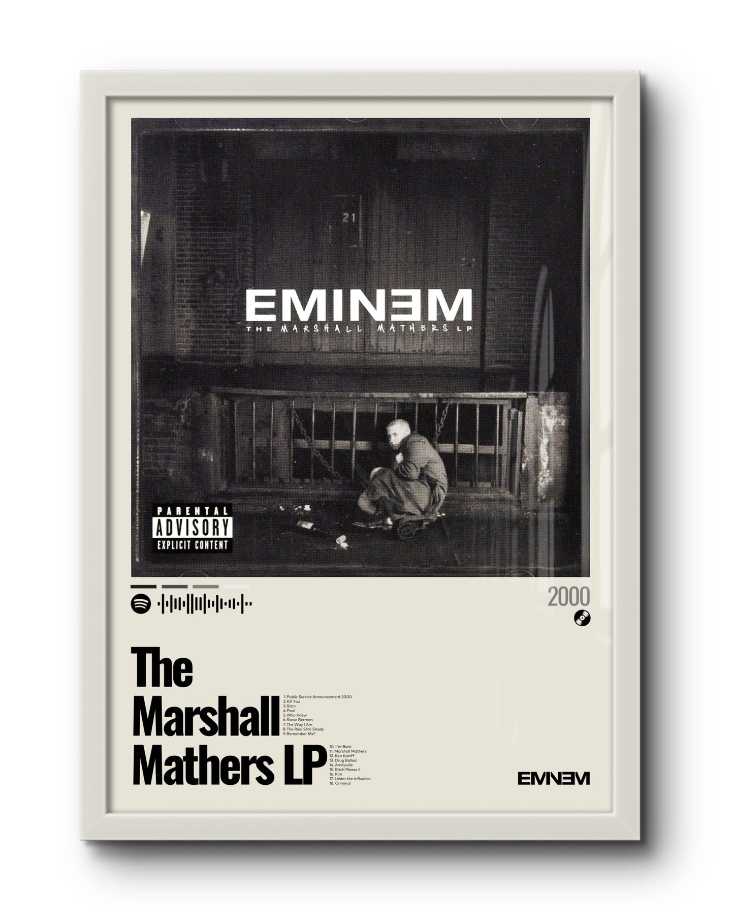 Quadro: The Marshall Mathers LP (2000) by Eminem