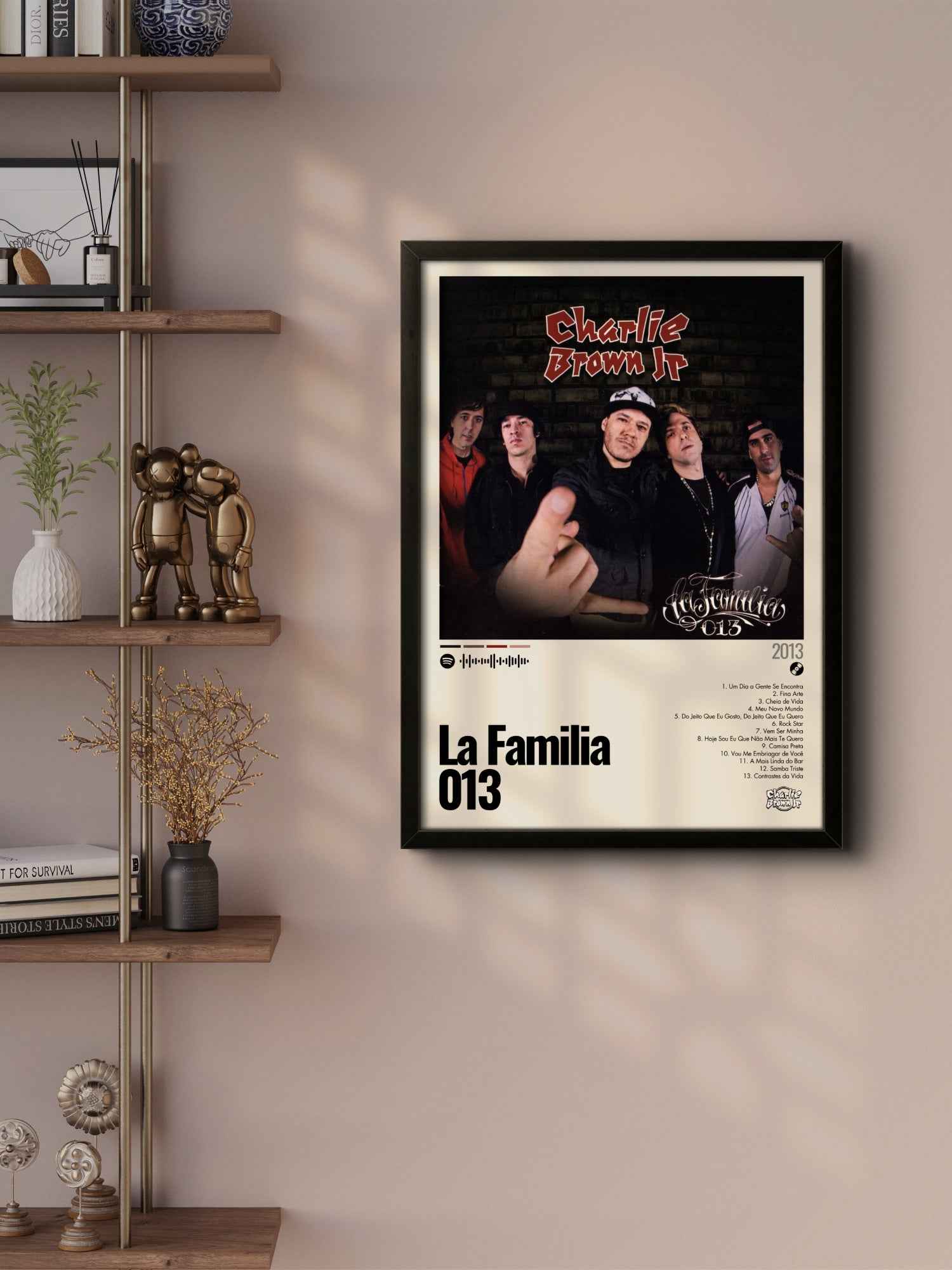 Quadro: La Familia 013 (2013) por Charlie Brown Jr.