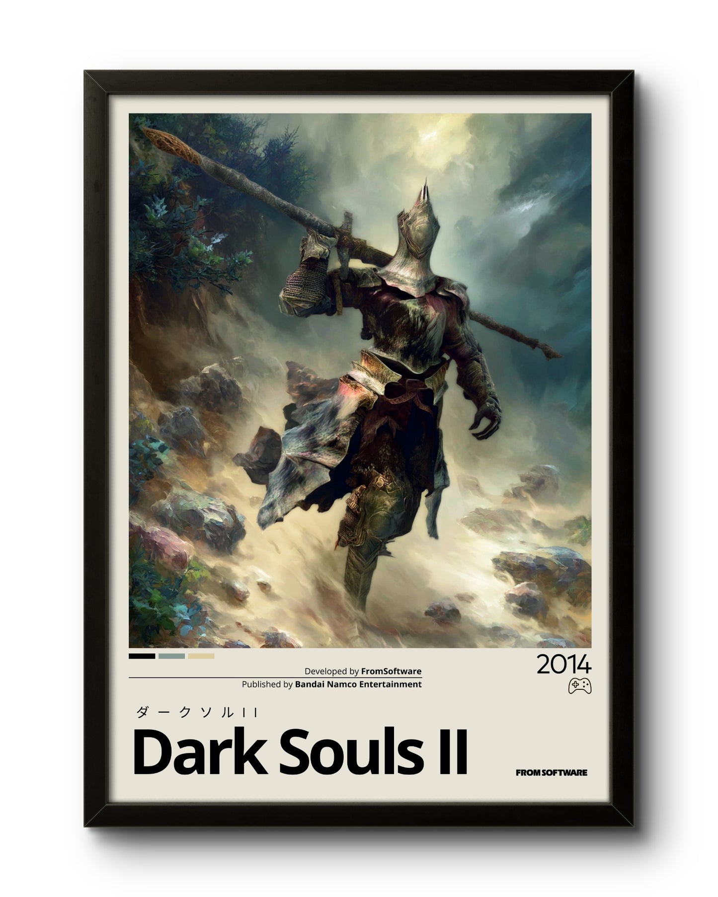 Quadro: Dark Souls II (2014) / Burnt Ivory King