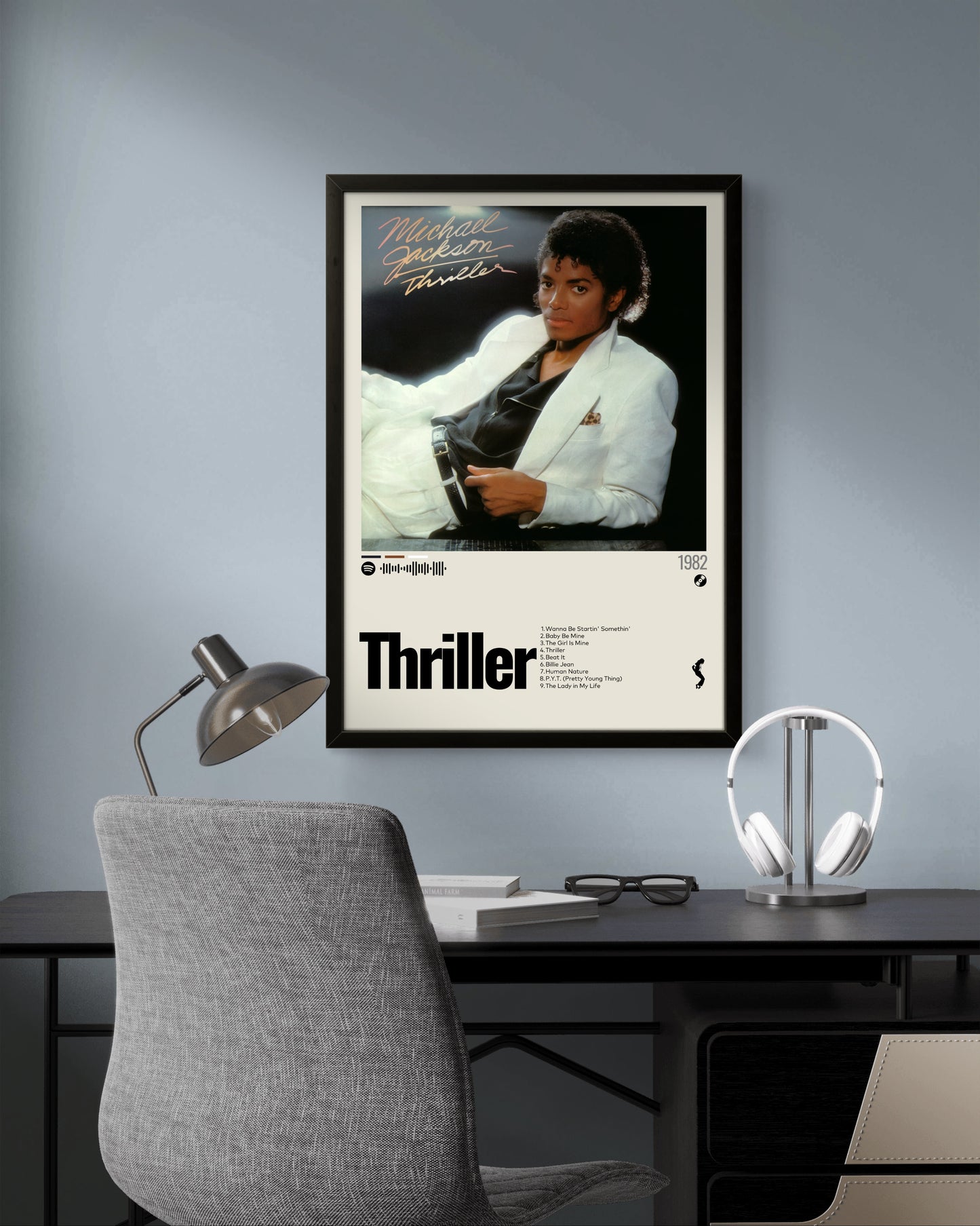 Quadro: Thriller (1982) by Michael Jackson