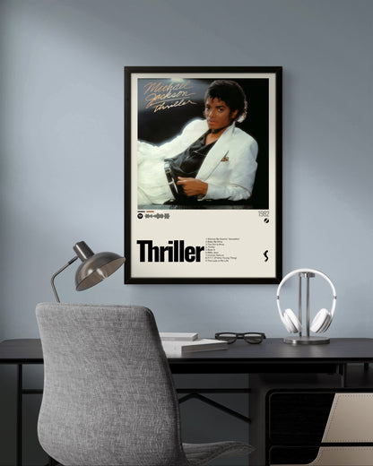 Quadro: Thriller (1982) by Michael Jackson